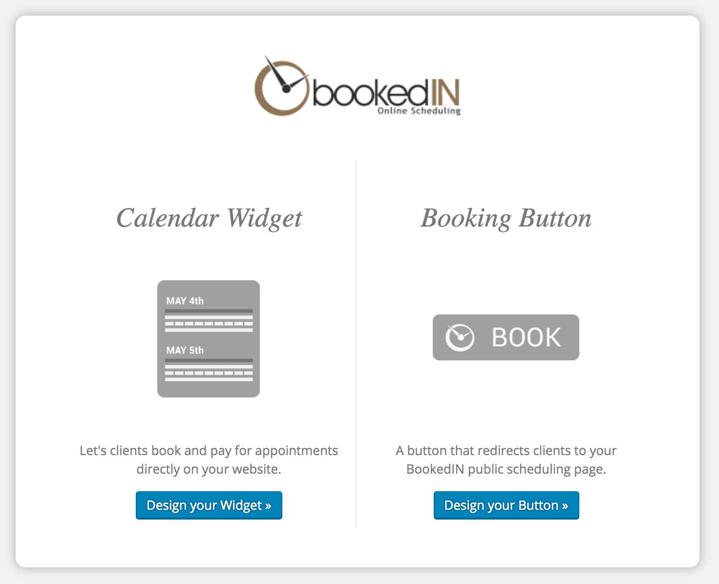 BookedIN Online Appointment Scheduling Plugin WordPress